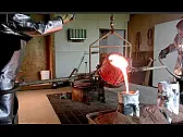 Bronze pour documented start to finish, barely cut |  The thing that jumped out at me first: almost 300 pounds of bronze going into...