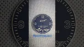 Aviation dial engraved in reverse and painted slate blue |  The number that jumped out at me first: this dial took 56 laser passes, not...