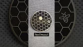 Brass honeycomb watch dial etched in reverse |  The starting point here is a holiday: Rexx Timepieces set out to make a dial for...