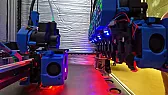 Enclosed Voron 2.4 with six toolheads for multi-color printing |  This project began as a serial request for a Voron 2.4 running the...