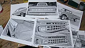 Hand-shaped 1965 Mercury truck body ready for the trail | &laquo; previous thread
