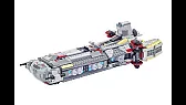 Frigate 75158 assembled brick by brick in stop motion with added lasers | &laquo; previous thread