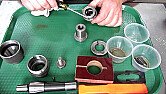Clausing drill press followup  |  I think I've finished up with the chuck. It was packed with horrible green ...