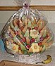Edible Flower Arrangement |  To All: So yesterday there was a knock at the door, so I looked out my peephole...