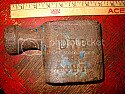 Odd hammer head? Whatzit? |  A widowed neighbor found this one cleaning out her garageLooks like a hammer...
