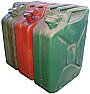 Long ago in a distant galaxy |  they used to make 5 gallon metal cans.  Metal wire handle.  2" or so spout with...