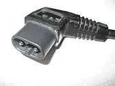 Spezieller Stecker  für Euro 2-Pol-Buchse  (Doppelnutbuchse)  |  Hallo NG,ich suche mir noch einen Wolf, für eine defekte Kabelverlängerung...