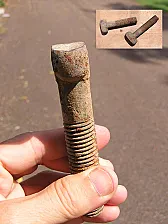 Not your ordinary kind of bolt |  Pls see this photo, and the question contained in the caption. ...